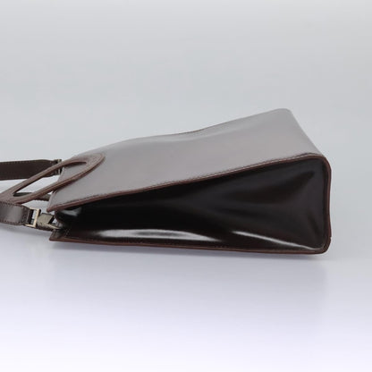 Celine Handbag Leather, BROWN, LEATHER, Handbag