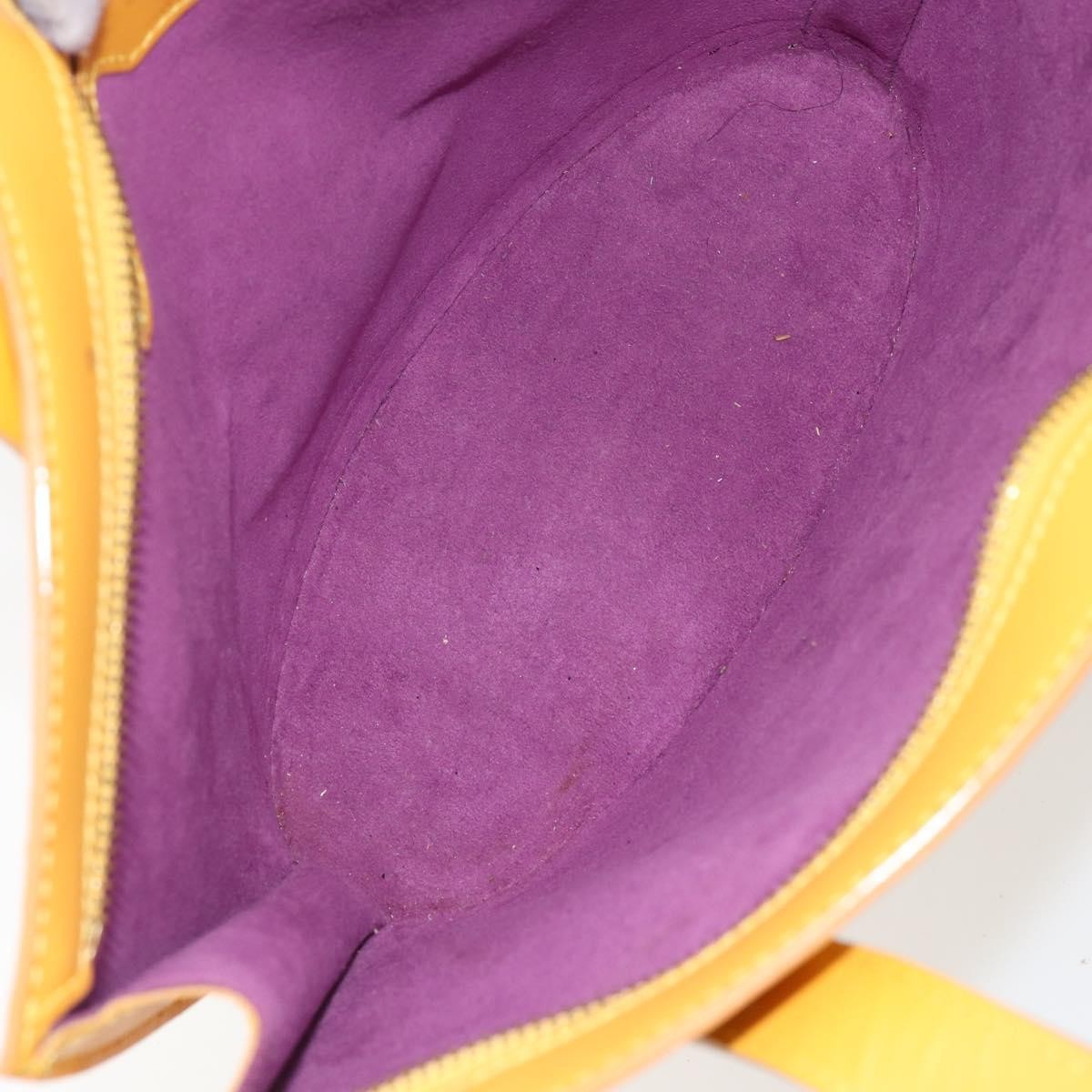 Louis Vuitton Saint Jacques Handbag Epi Leather, YELLOW, LEATHER, Shoulder bag