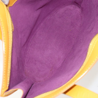 Louis Vuitton Saint Jacques Handbag Epi Leather, YELLOW, LEATHER, Shoulder bag