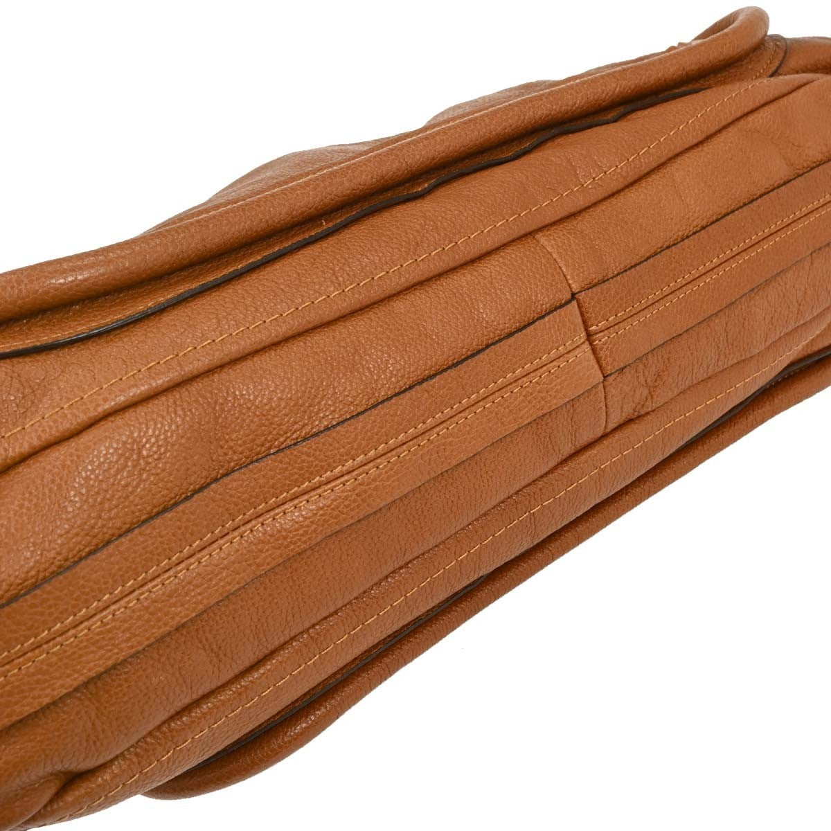 Chloe Paraty Top Handle Bag Leather, BROWN, LEATHER, Handbag