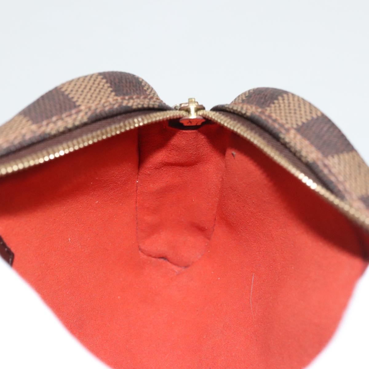 Louis Vuitton Ipanema Pochette Damier, BROWN, CANVAS, Clutche & pouche