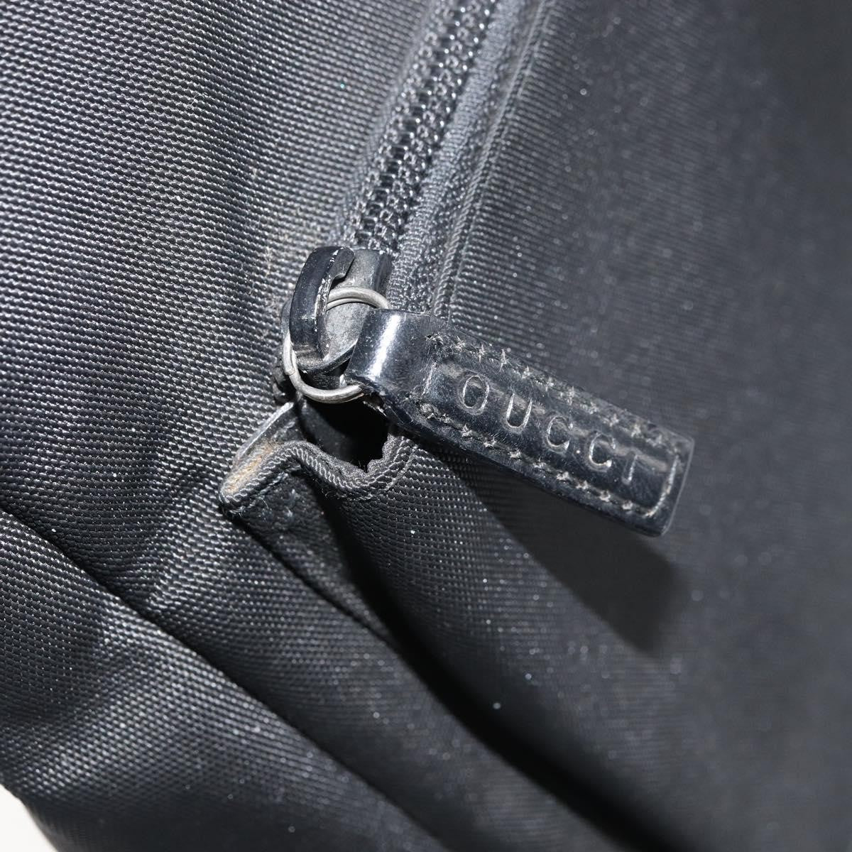 Gucci Vintage Shoulder Bag Nylon, BLACK, NYLON, Shoulder bag