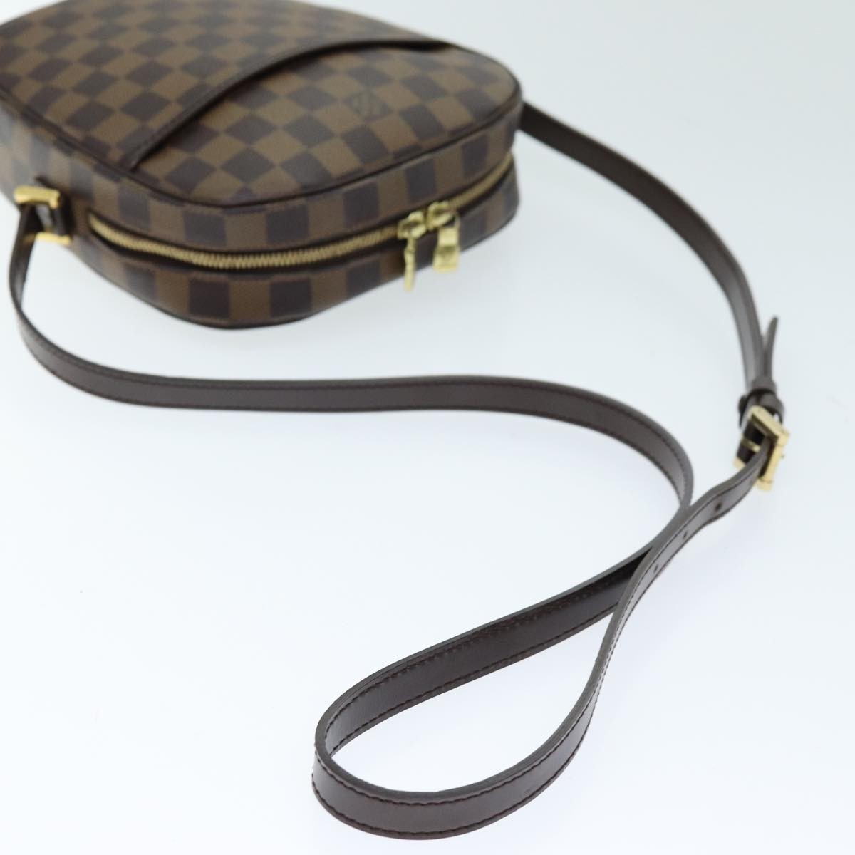 Louis Vuitton Ipanema Handbag Damier, BROWN, CANVAS, Shoulder bag