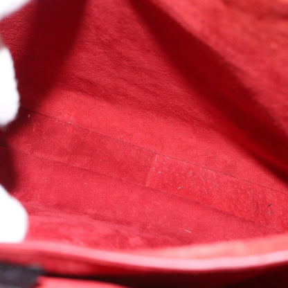 Gucci Vintage Bamboo Handle Tote Leather, BLACK, LEATHER, Tote bag