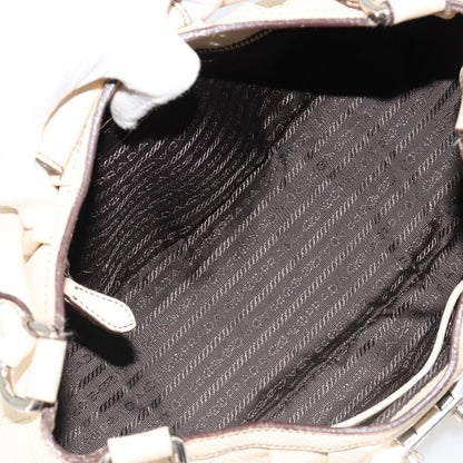 Prada Vintage Handbag Leather, White, Leather, Handbag