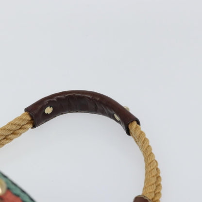 Gucci Vintage Bamboo Shoulder Bag Canvas, BEIGE, CANVAS, Shoulder bag