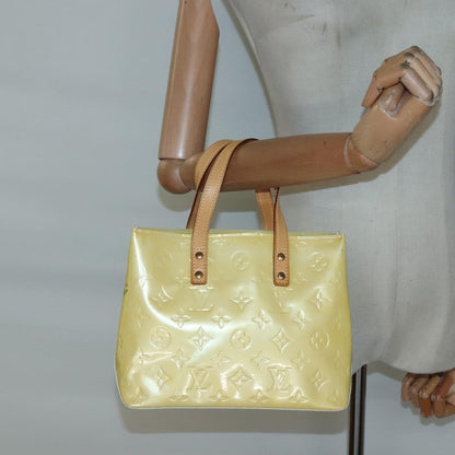 Louis Vuitton Reade Handbag Monogram Vernis, ECRU, PATENT_LEATHER, Handbag