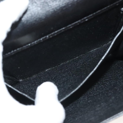 Christian Dior Vintage Chain Flap Shoulder Bag Leather, BLACK, LEATHER, Shoulder bag