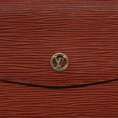 Louis Vuitton Vintage Montaigne Clutch Epi Leather, BROWN, LEATHER, Clutche & pouche