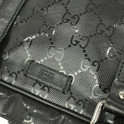 Gucci Convertible Briefcase GG Imprime, BLACK, CANVAS, Travel bag