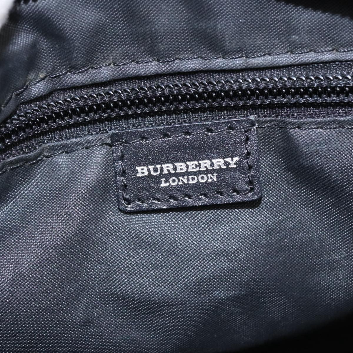 Burberry Vintage Shoulder Bag Nylon, BLACK, NYLON, Shoulder bag