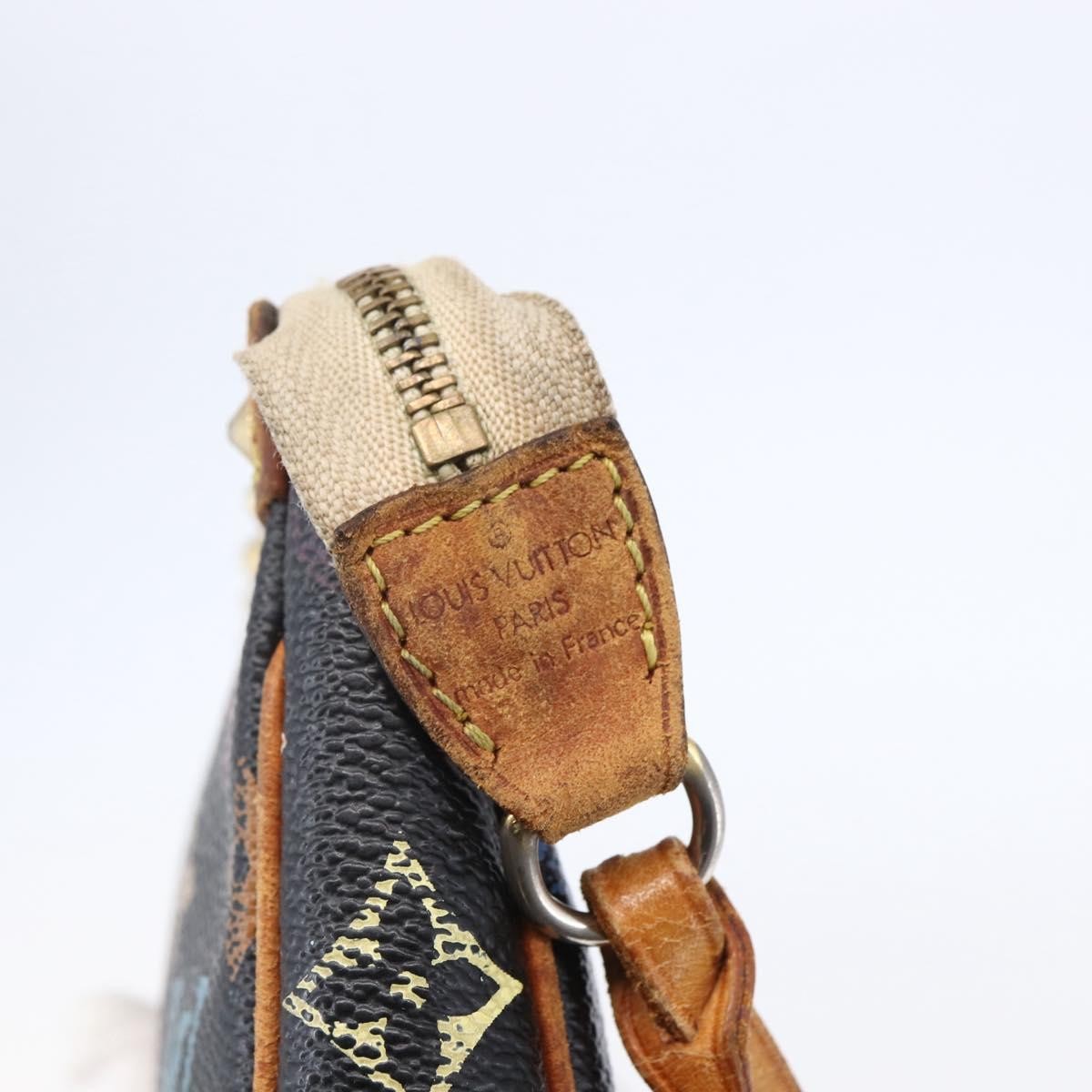 Louis Vuitton Pochette Accessoires Monogram Multicolor, MULTICOLOUR, CANVAS, Clutche & pouche