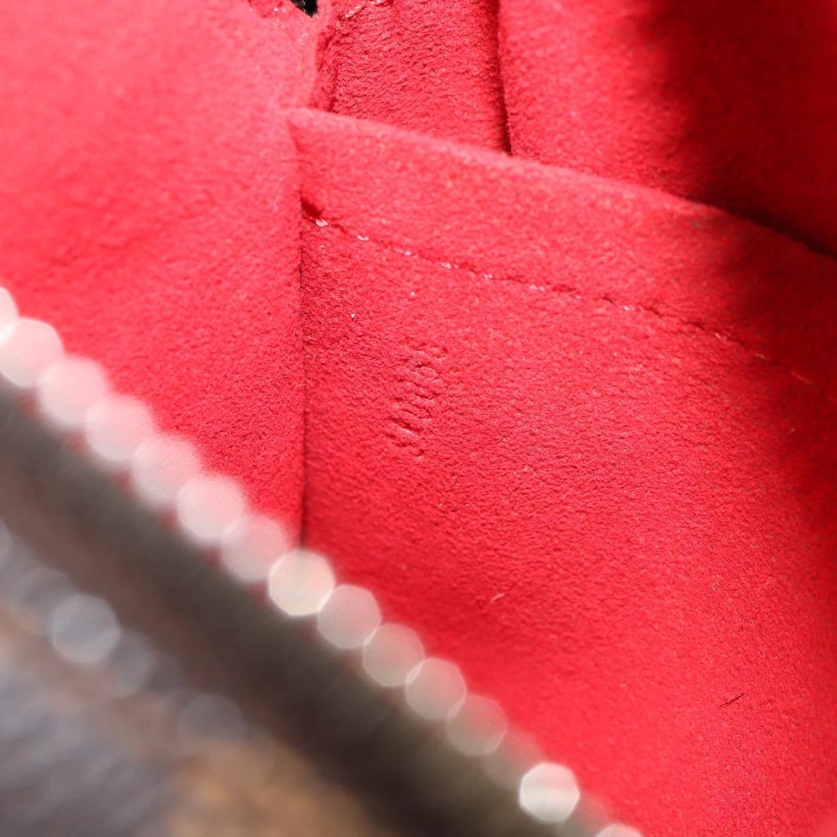 Louis Vuitton Rift Handbag Damier, BROWN, CANVAS, Shoulder bag