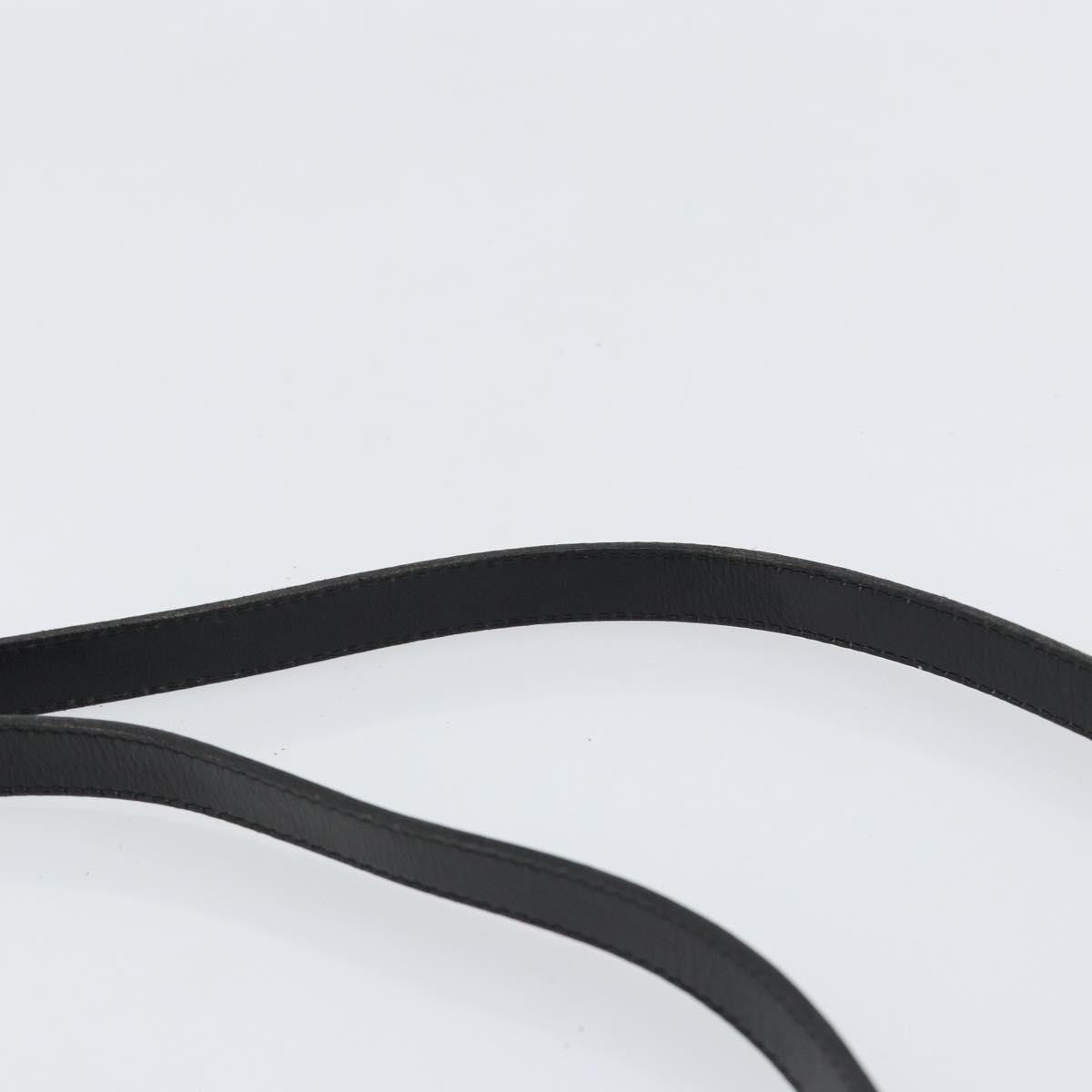 Christian Dior Vintage Honeycomb Flap Crossbody Bag Canvas and Leather, BLACK, CANVAS, Shoulder bag