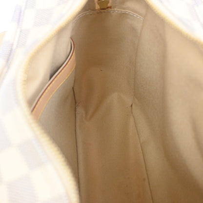 Louis Vuitton Naviglio Handbag Damier, WHITE, CANVAS, Shoulder bag