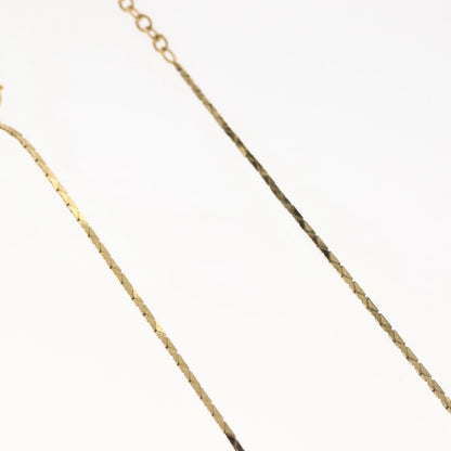 Christian Dior Logo Heart Pendant Necklace Metal with Crystal, GOLD, METAL, Necklace