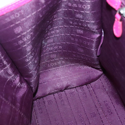 Loewe Alamo Handbag Leather, PINK, LEATHER, Handbag