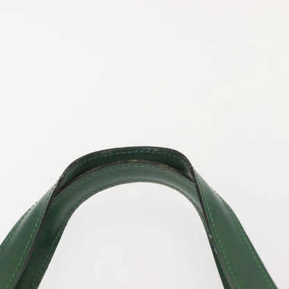 Louis Vuitton Saint Jacques Handbag Epi Leather, GREEN, LEATHER, Tote bag