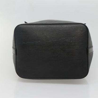 Louis Vuitton Petit Noe Handbag Epi Leather, BLACK, LEATHER, Handbag