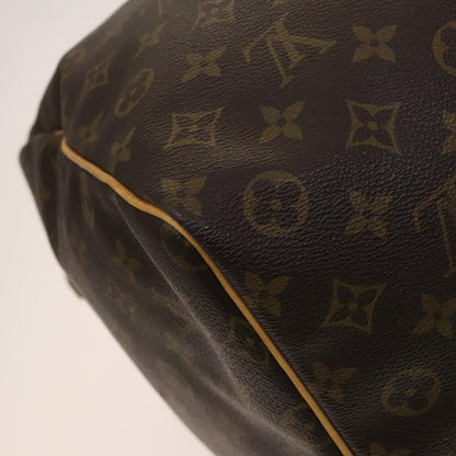 Louis Vuitton Keepall Bag Monogram Canvas, BROWN, CANVAS, Travel bag