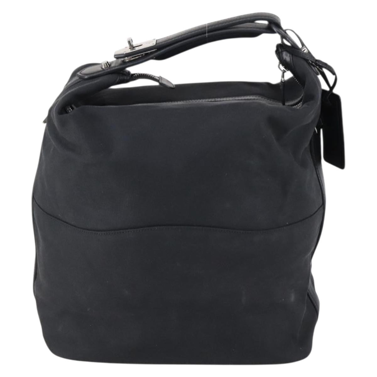 Gucci Vanity Tote Canvas, BLACK, CANVAS, Handbag