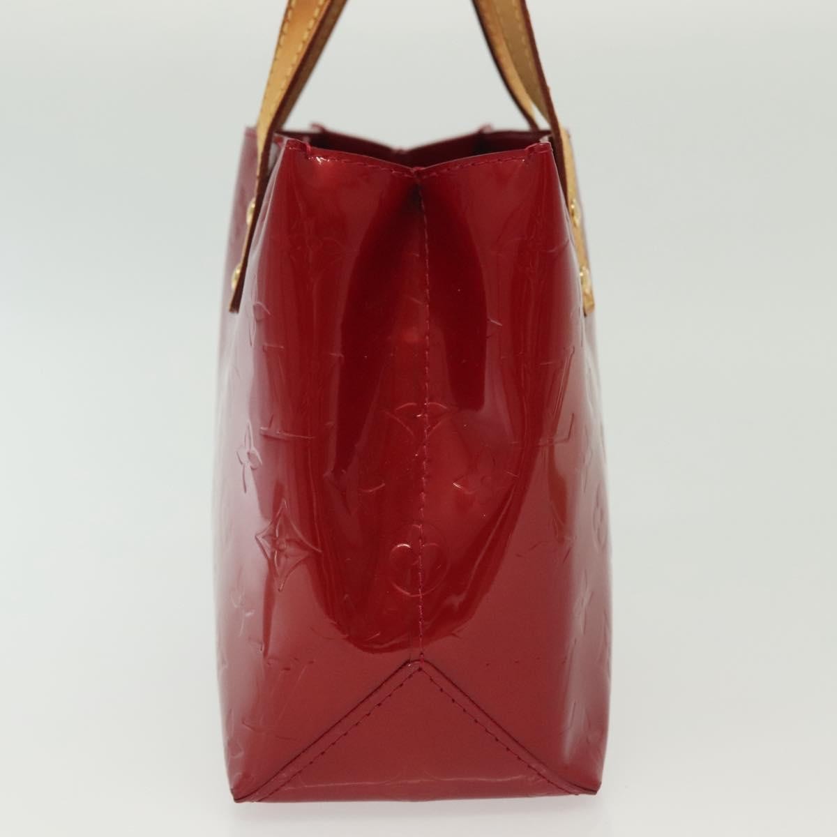 Louis Vuitton Reade Handbag Monogram Vernis, RED, PATENT_LEATHER, Handbag