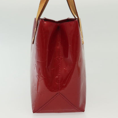 Louis Vuitton Reade Handbag Monogram Vernis, RED, PATENT_LEATHER, Handbag