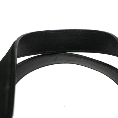 Salvatore Ferragamo Gancini handbag Suede, BLACK, SUEDE, Handbag