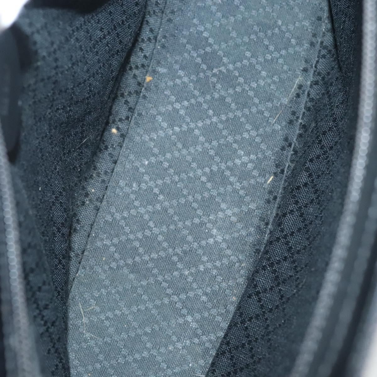 Gucci Vintage Bamboo Handle Tote Canvas, BLACK, CANVAS, Tote bag