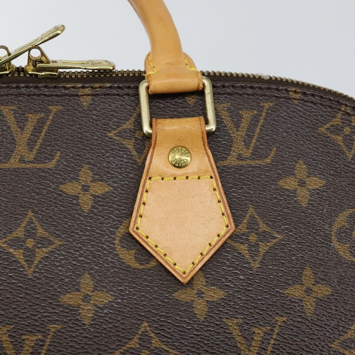 Louis Vuitton Alma Handbag Monogram Canvas, BROWN, CANVAS, Handbag