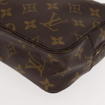 Louis Vuitton Trousse Toiletry Pouch Monogram Canvas, BROWN, CANVAS, Toiletry Case