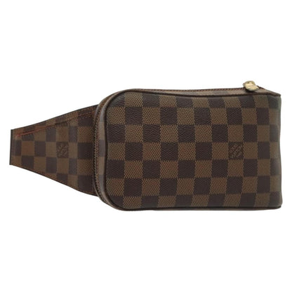 Louis Vuitton Geronimos Waist Bag Damier, BROWN, CANVAS, Shoulder bag