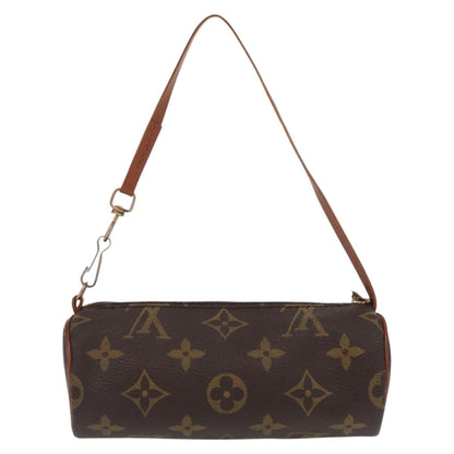 Louis Vuitton Papillon Pochette Monogram Canvas, BROWN, CANVAS, Clutche & pouche
