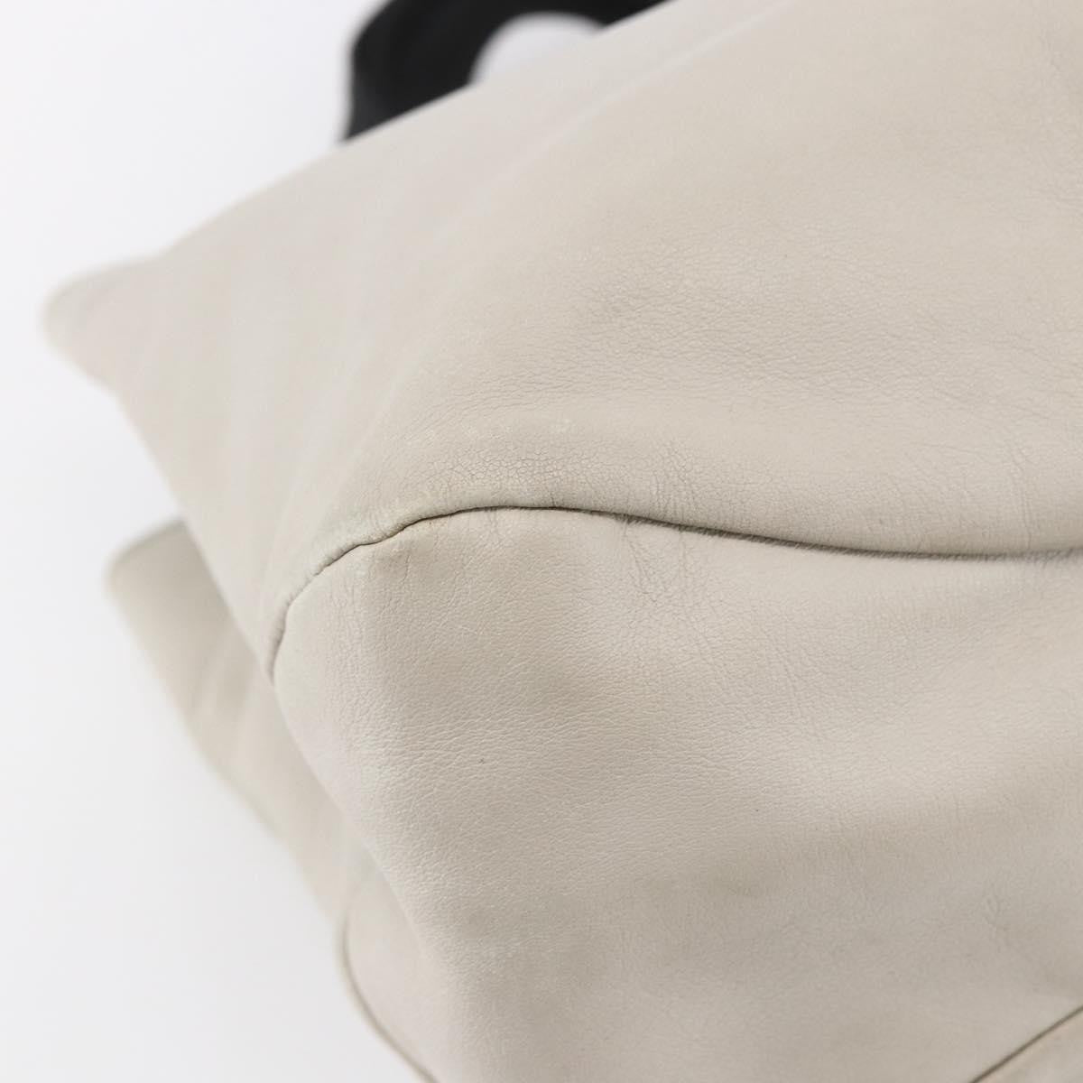 Salvatore Ferragamo Vala Handbag Leather, ECRU, LEATHER, Handbag