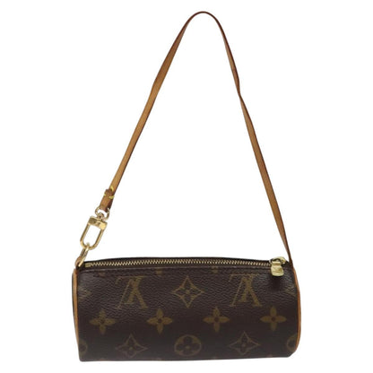 Louis Vuitton Papillon Pochette Monogram Canvas, BROWN, CANVAS, Handbag