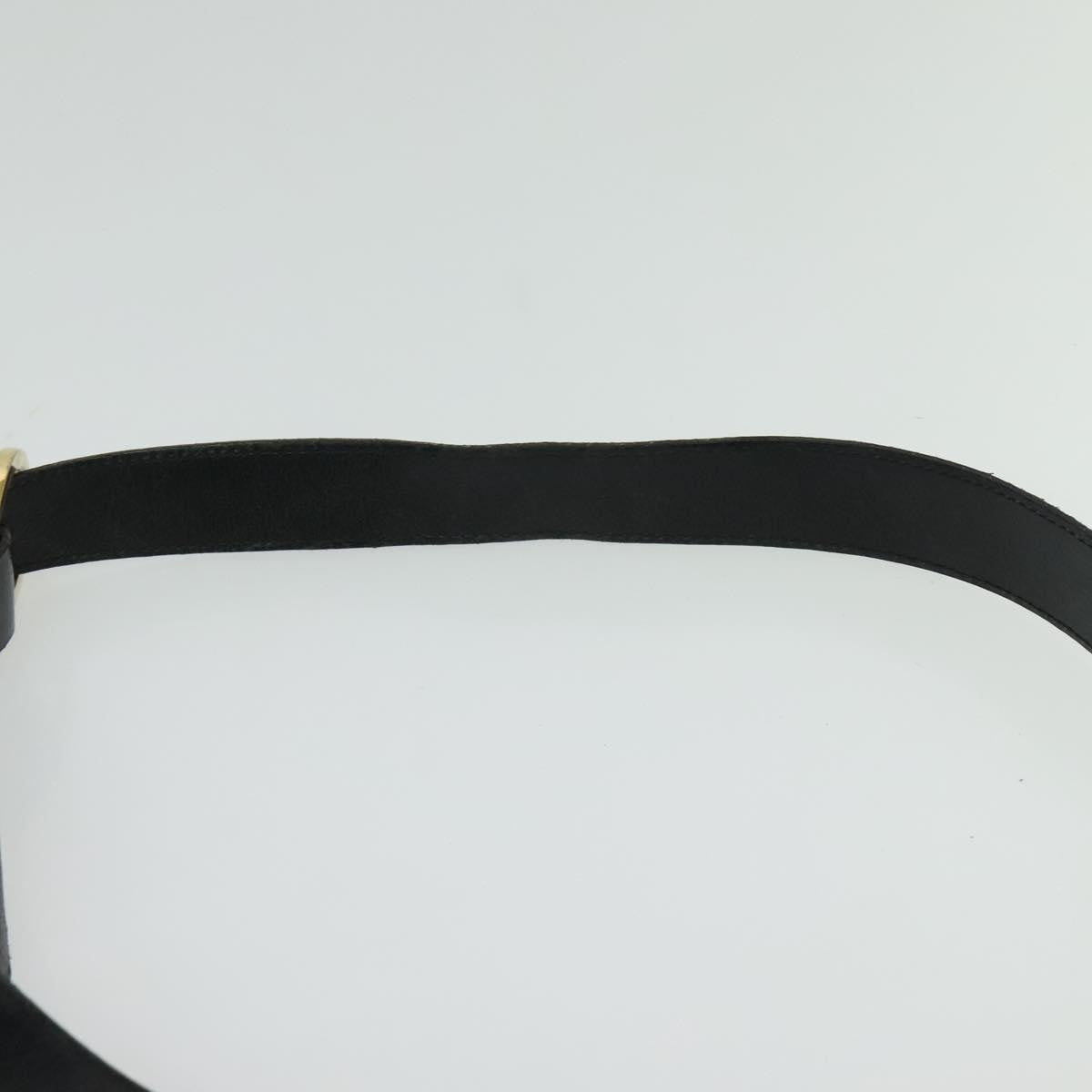 Salvatore Ferragamo Gancini Shoulder Bag Leather, BLACK, LEATHER, Shoulder bag