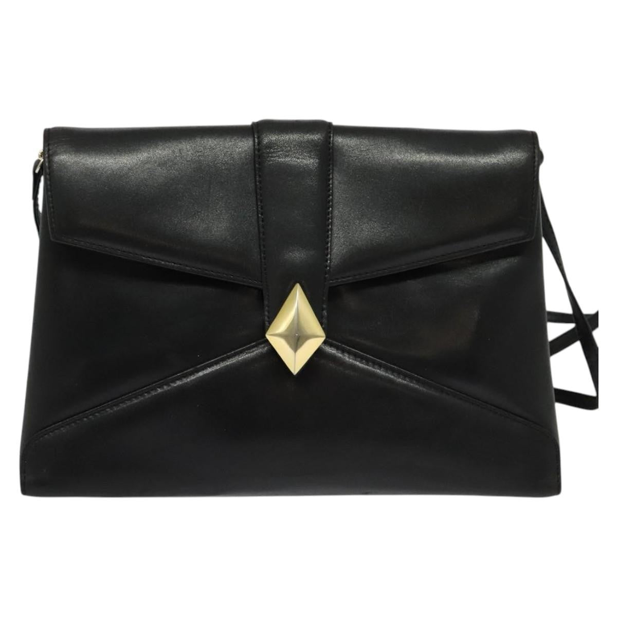 Givenchy Shoulder Bag Leather, BLACK, LEATHER, Shoulder bag
