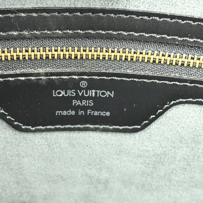 Louis Vuitton Saint Jacques Handbag Epi Leather, BLACK, LEATHER, Shoulder bag