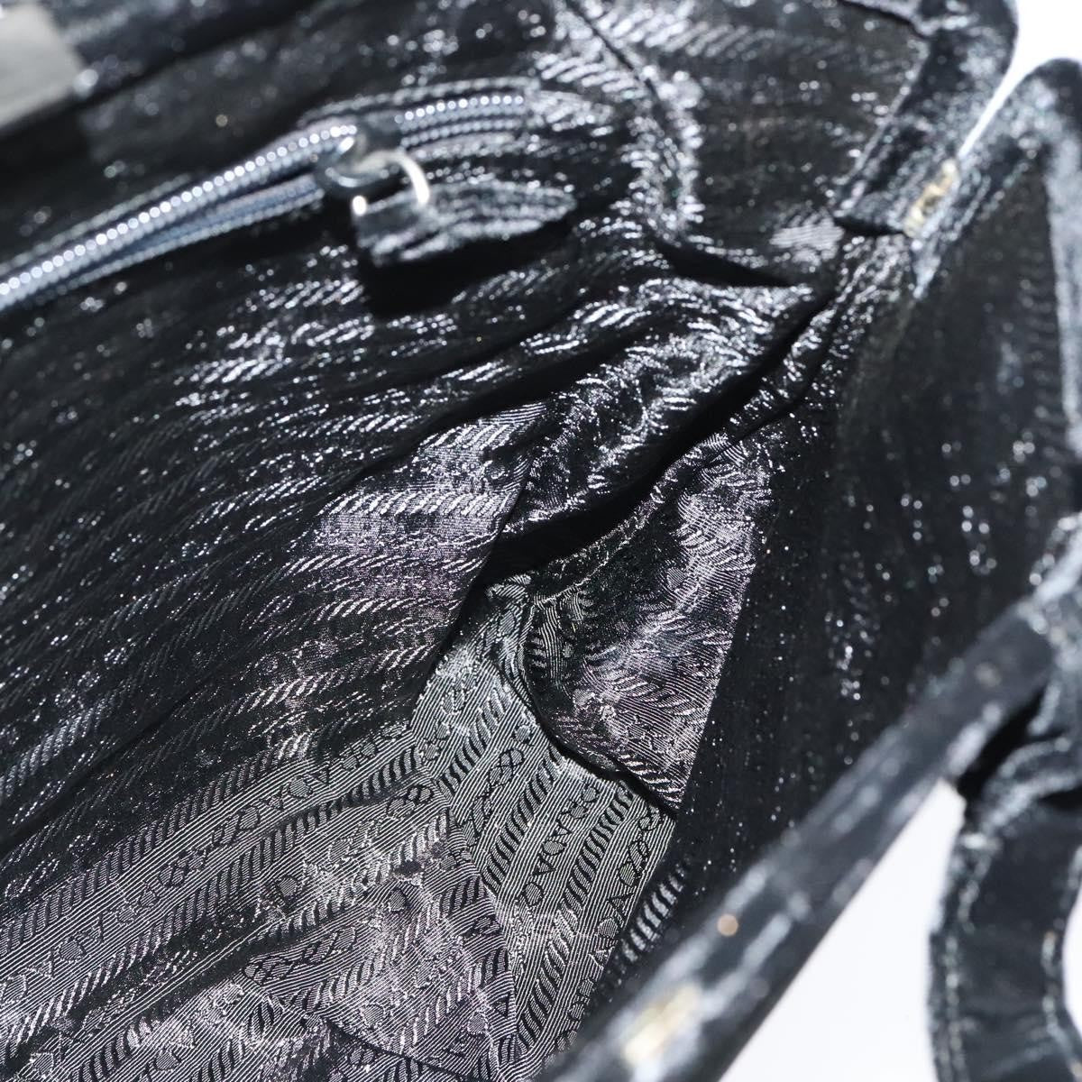 Prada Vintage Handbag Tessuto, BLACK, VELVET, Handbag