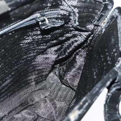 Prada Vintage Handbag Tessuto, BLACK, VELVET, Handbag