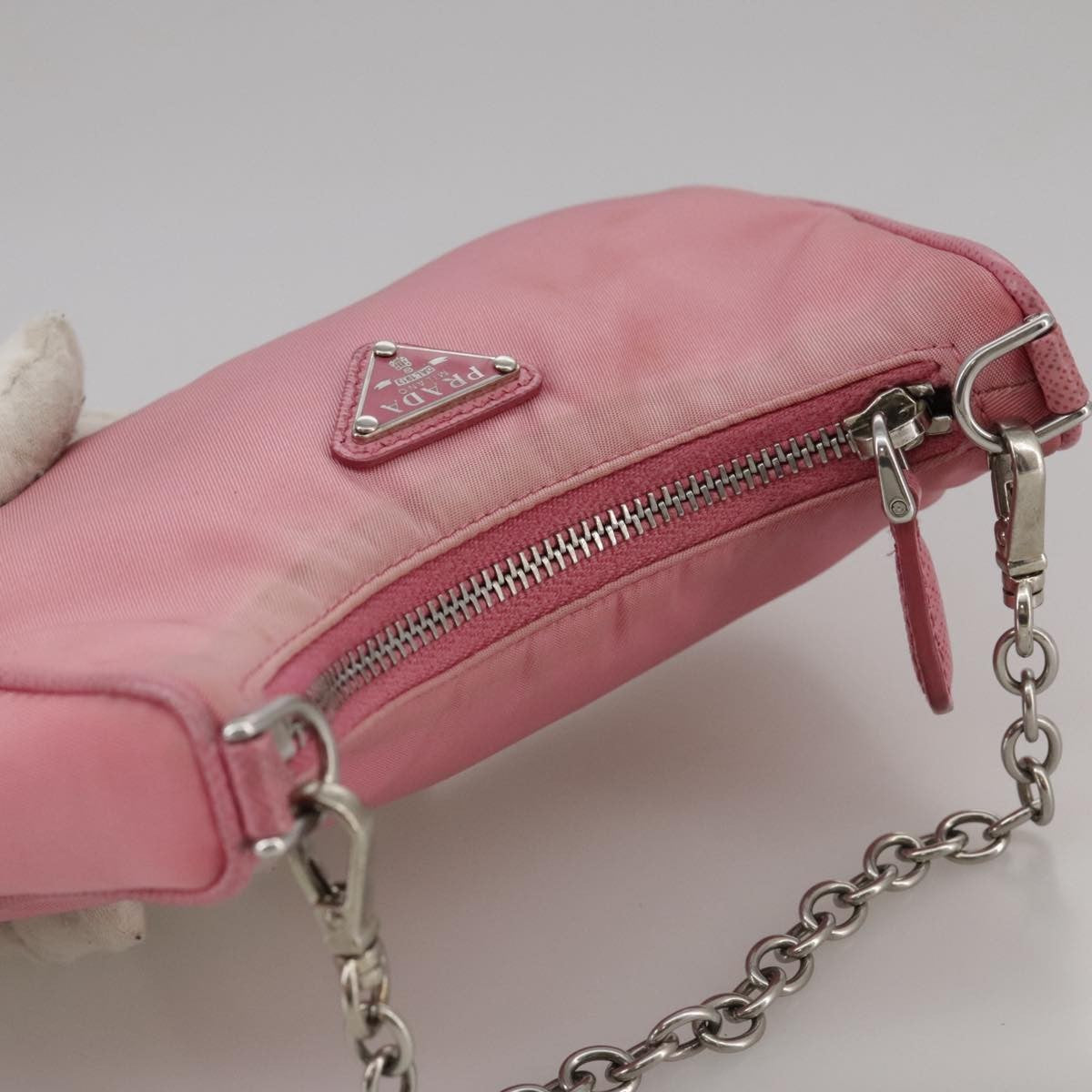 Prada Re-Edition Shoulder Bag Tessuto, PINK, NYLON, Shoulder bag