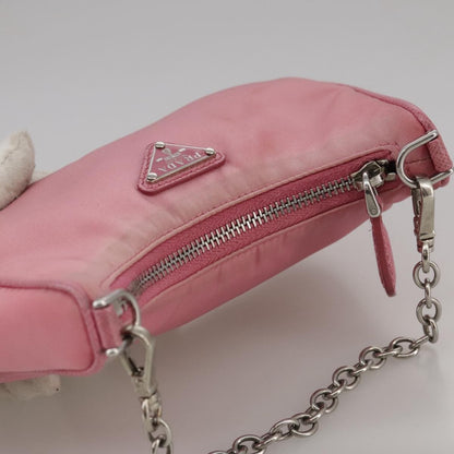 Prada Re-Edition Shoulder Bag Tessuto, PINK, NYLON, Shoulder bag