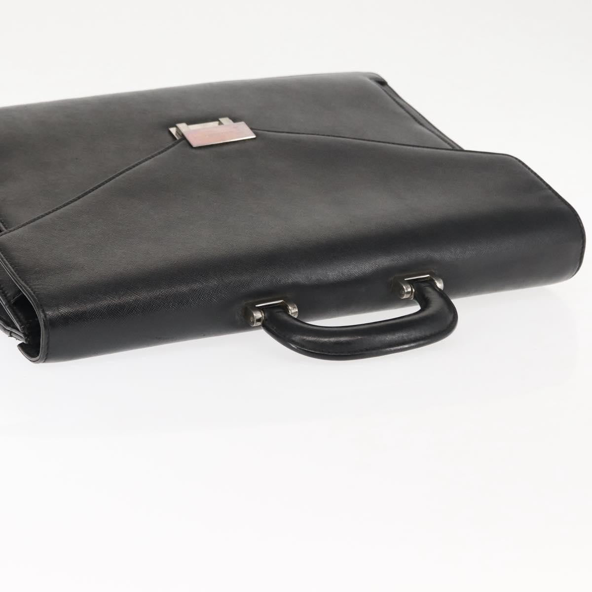 Burberry Briefcase Leather, BLACK, LEATHER, Briefcase