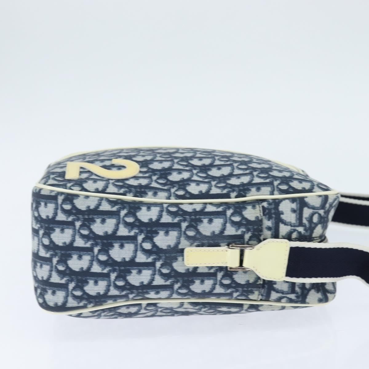 Christian Dior Trotter shoulder bag Canvas, BLUE, CANVAS, Shoulder bag