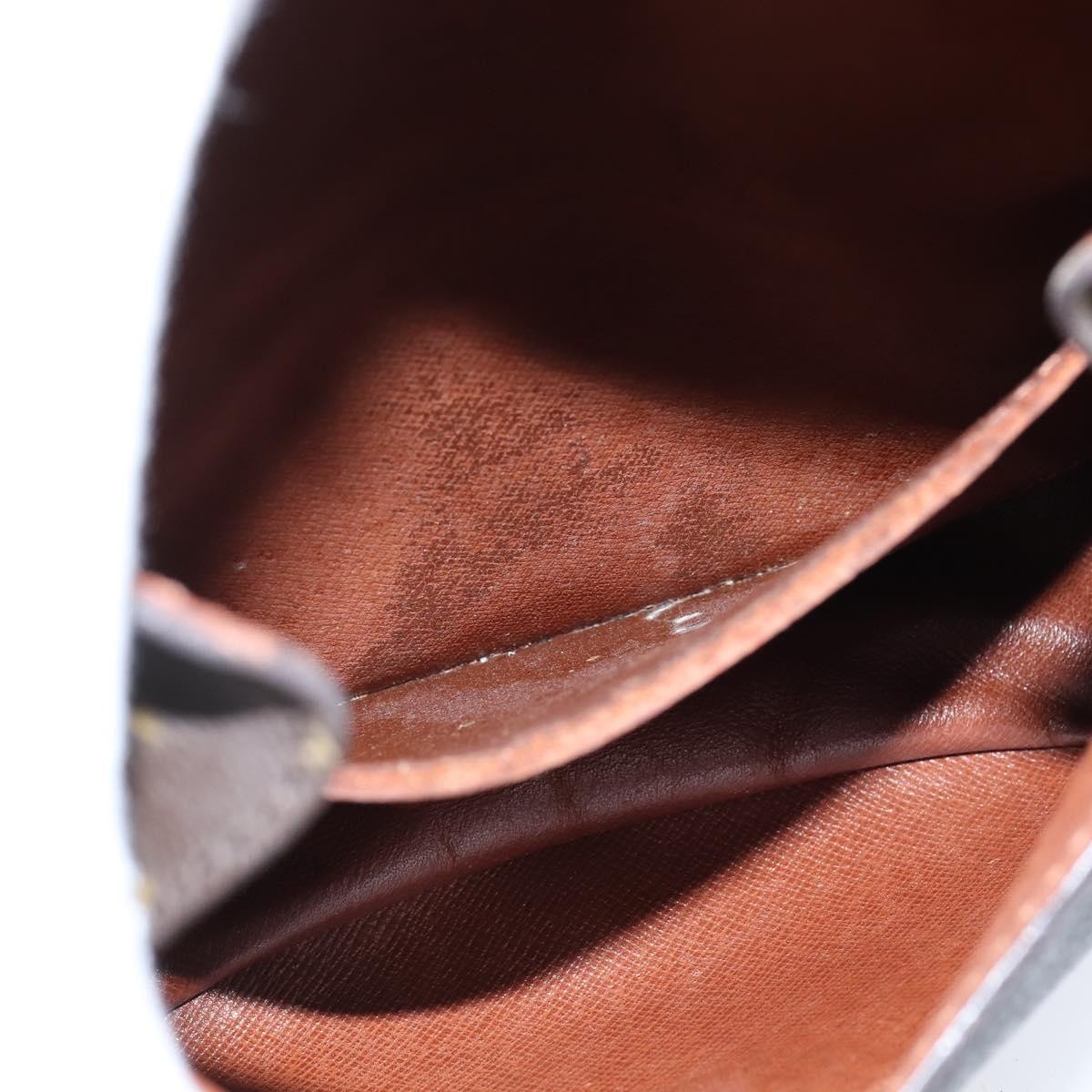 Louis Vuitton Saint Cloud Handbag Monogram Canvas, BROWN, CANVAS, Shoulder bag