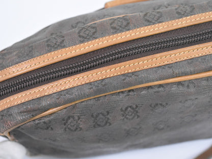 Loewe Anagram Shoulder Bag Canvas, GRAY, CANVAS, Crossbody bag