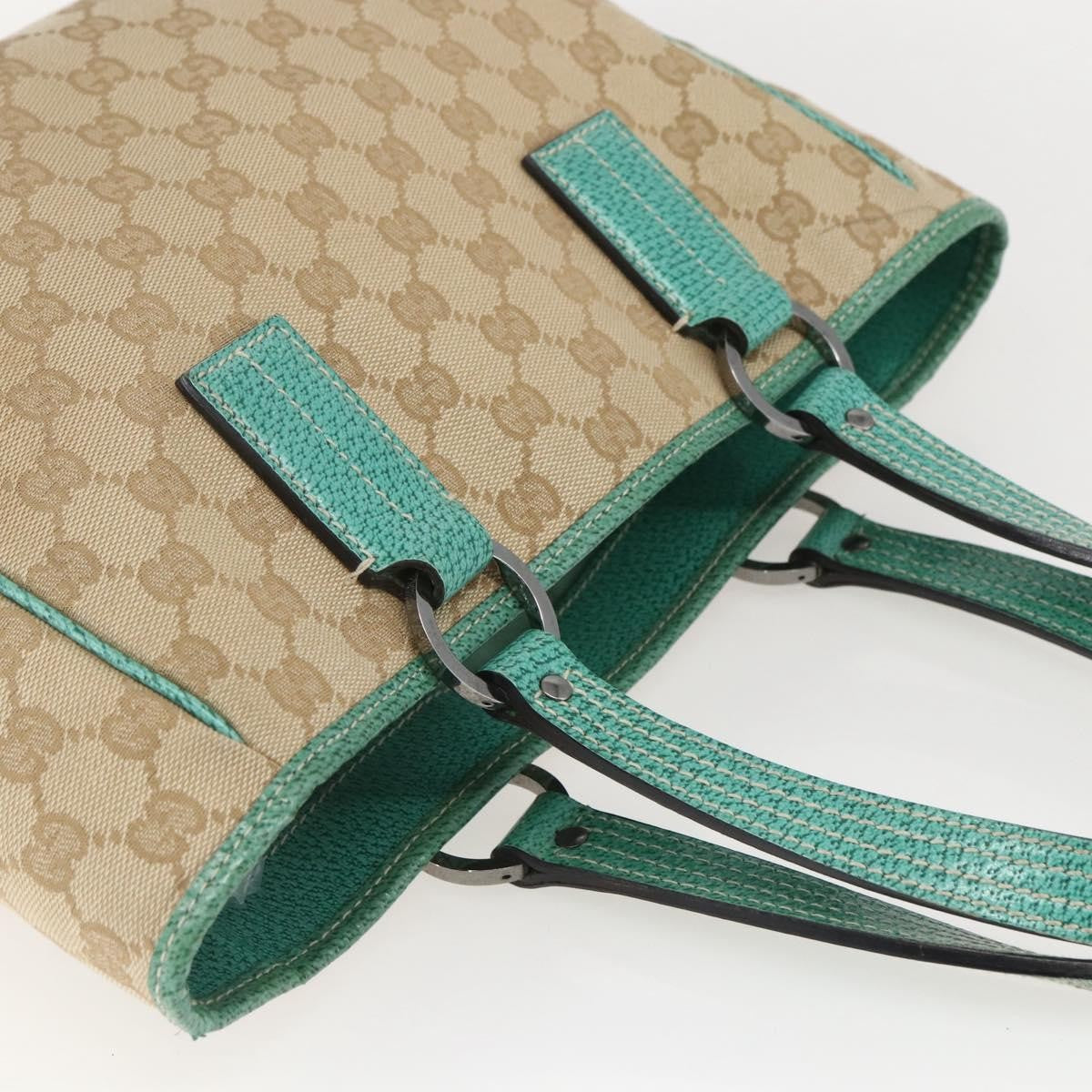 Gucci Open Tote GG Canvas, BEIGE, CANVAS, Tote bag