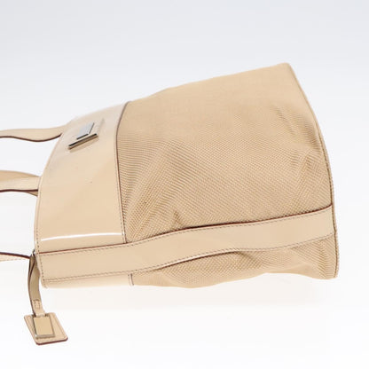 Celine Vintage Shoulder Bag Canvas, BEIGE, CANVAS, Shoulder bag