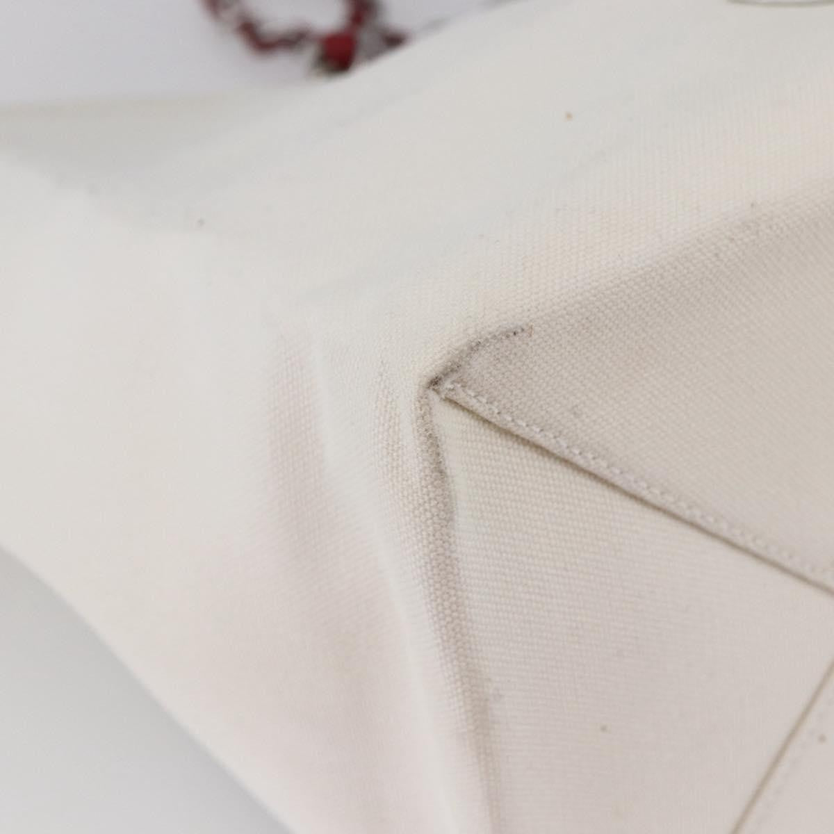 Chanel No.5 Tote Canvas and Leather, SILVER, CANVAS, Tote bag