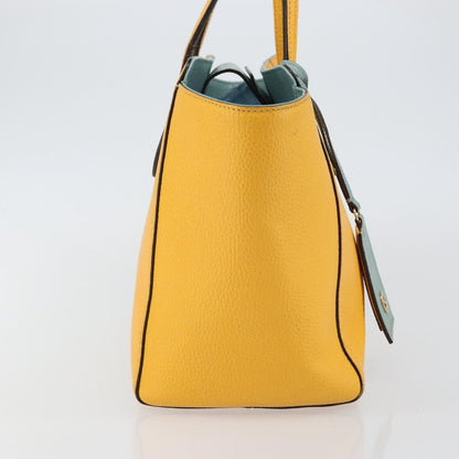 Gucci Swing Tote Leather, YELLOW, LEATHER, Tote bag